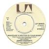 7inch Record GERRY RAFFERTY  Whatevers Written In Your Heart UP36403 United Artists  1978 UK Rock Used