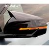 For Geely Cityray 2024 2025 2026 Boyue Cool Car ABS Carbon Fiber Pattern Rearview Mirror Cover Modification Refit Accessories