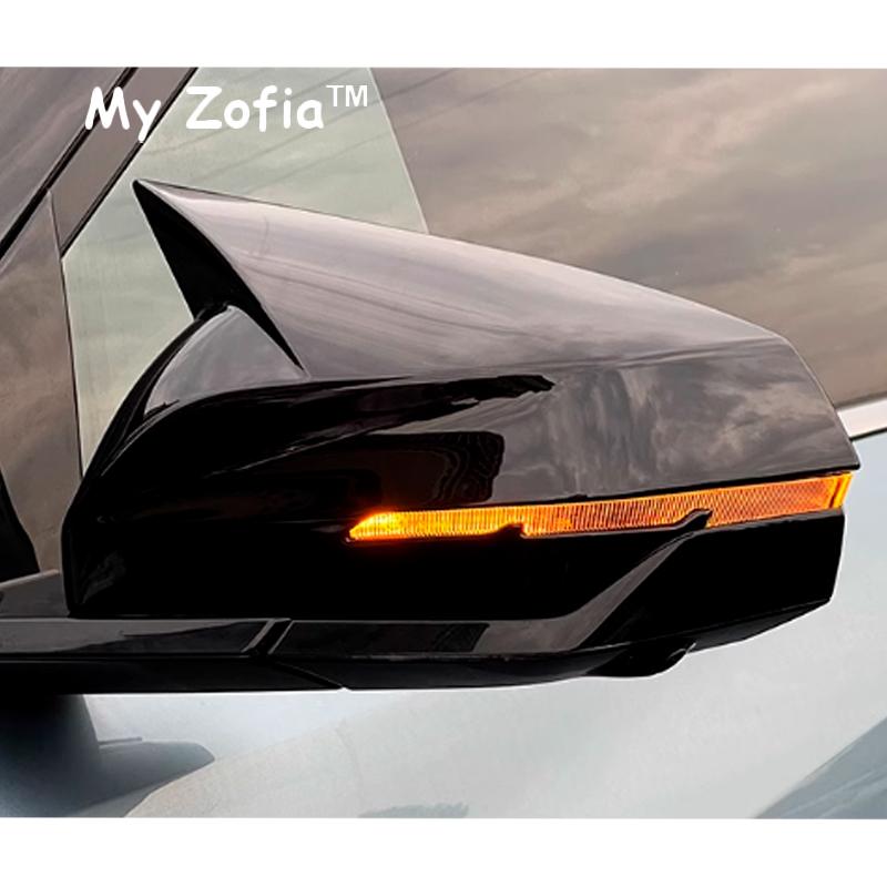 For Geely Cityray 2024 2025 2026 Boyue Cool Car ABS Carbon Fiber Pattern Rearview Mirror Cover Modification Refit Accessories