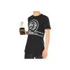 Adidas Neo Moisture-Wicking Casual Round Neck Breathable Short Sleeve T-Shirt Men Tops Black CZ1777