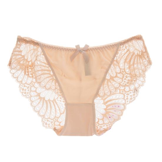 Trendy dámské spodky chladivé elastické dámské kalhotky Pure Color s nízkým pasem pro vnitřní nošení