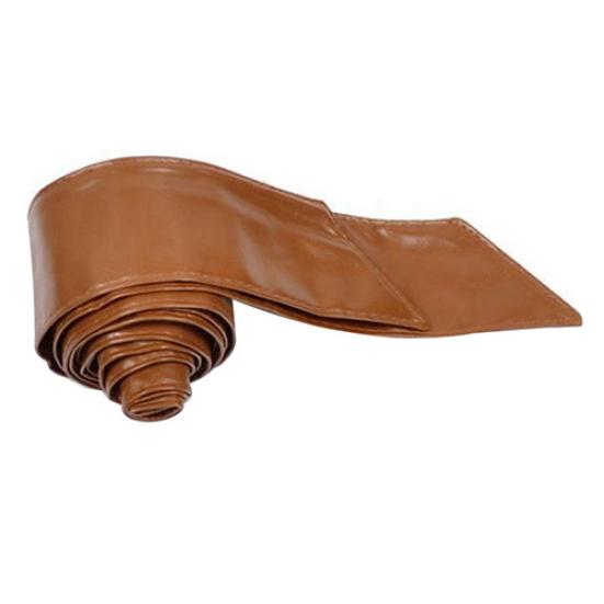 Women's Faux Leather Bowknot Wrap Corset Tie Cinch Waist Belt Band Waistband