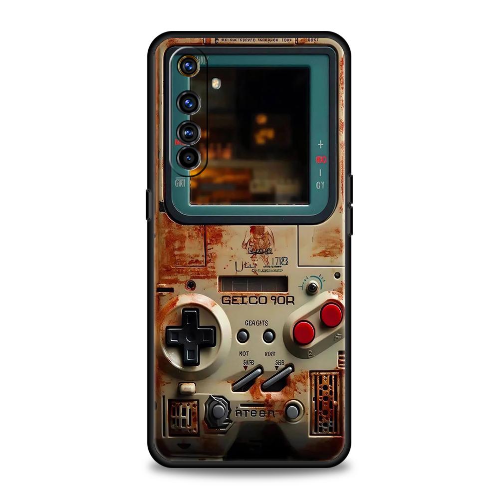 

Painted Gaming Consoles Soft TPU For Realme 12 11 10 9 Pro Plus GT2 GT3 GT5 7 8 Pro C21 C25 C35 Pro 5G Shockproof Phone Case Bag Realme C11
