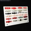 Nageltip-Displayrahmen: Stil- & Farb-Musterbrett für Nailart