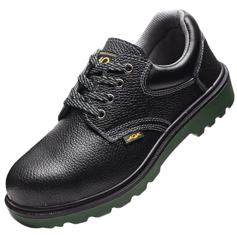 Pantofi de protecție pentru bărbați, cu gleznă joasă, anti-strivire și anti-perforare, pantofi de siguranță pentru lucru antiderapanți și rezistenți la uzură