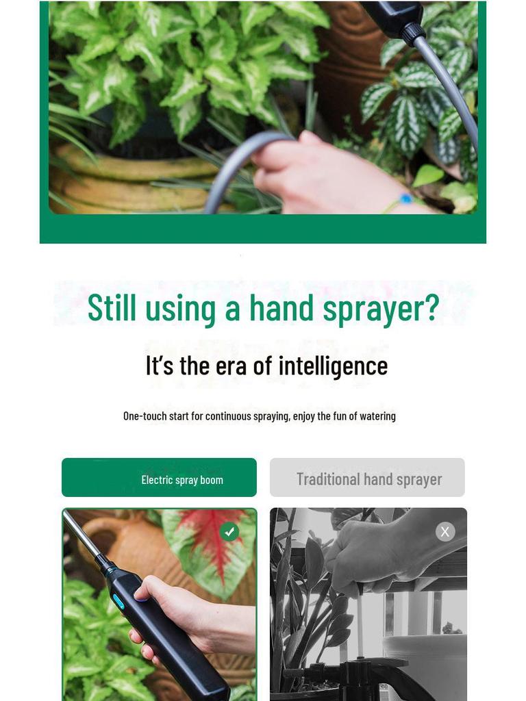 Electric Handheld Gardening and Disinfection Spray Gun