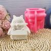 Silicone Candle Molds Animal Shape Molds Cats Crafting Moulds Ornament Moulds Suitable for Home Decorative Crafting