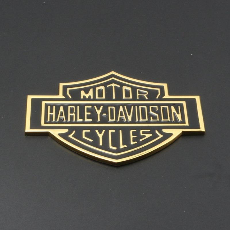 Car motorcycle personalized modification car logo metal skull ghost head eagle wings decorative car sticker scratch sticker