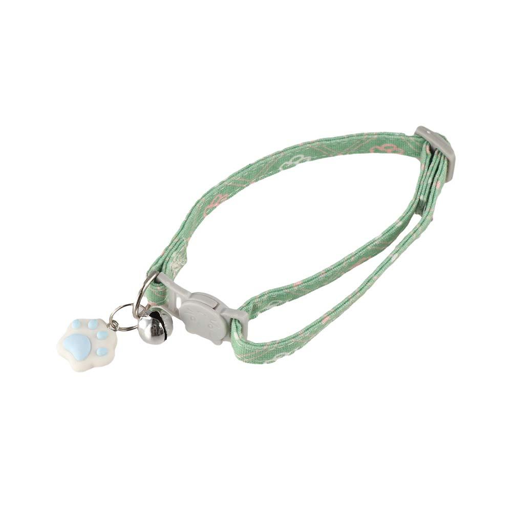 Pet Accessory Adjustable Cat Collar Exquisite Soft Fashionable Neck Straps Safety Buckle Durable Cat Pendant Necklace Puppy