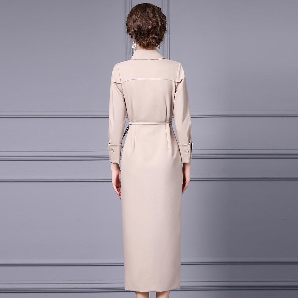 Zhili Elegantní zeštíhlující dlouhá sukně - Jarní kolekce 2025 pro formální příležitosti