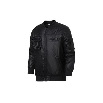 Giacca Casual Calda a Maniche Lunghe con Cerniera Piumino Uomo Capispalla Nero 577705-01