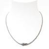 ozel Silver 925 Fresh Water pearl Labradorite Necklace PS111N