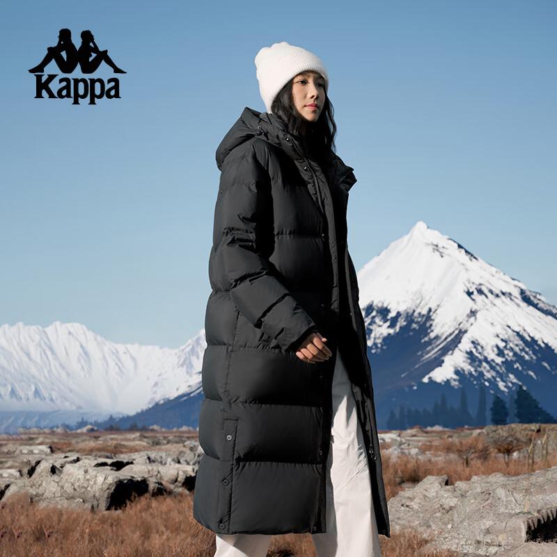 Kappa Unisex 2025 Long Hooded Down Jacket