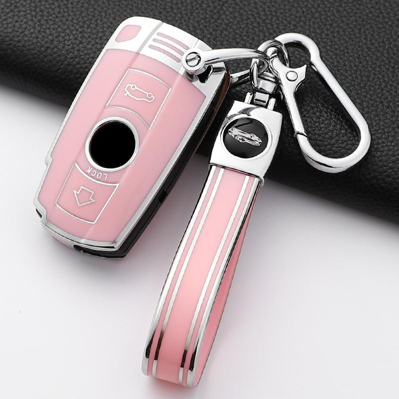 New Soft Tpu Car Key Case Cover Shell For Bmw E60 E61 E70 E81 E87 E90 E91 E92 X1 X5 X3 1 3 5 6 Series Z4 Keychain Accessories