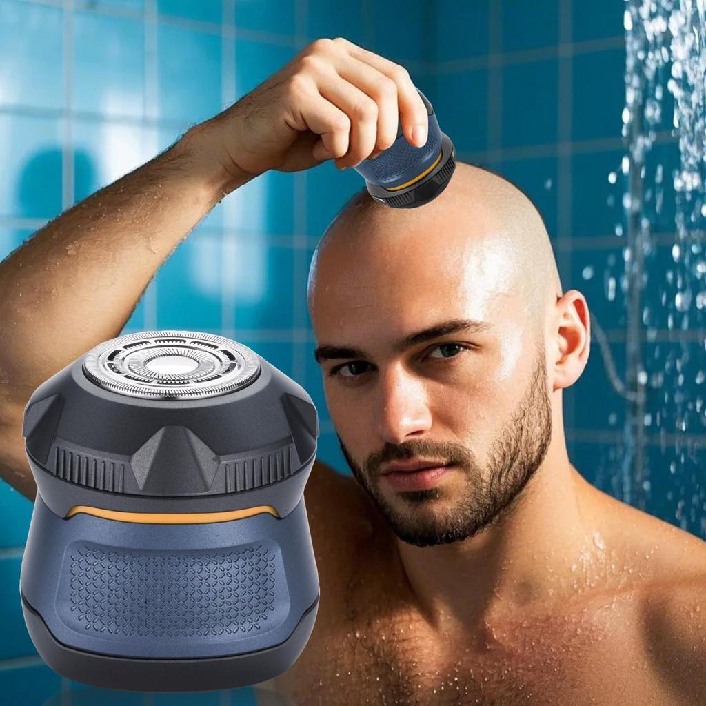 Rasoio Elettrico Portatile con Accessori Design Compatto per una Rasatura Liscia