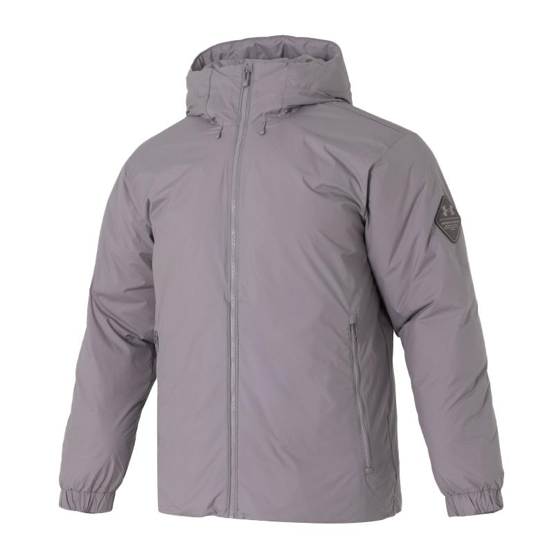 Under Armour ColdGear Down Jacket Men s Tetra Gray 1378840-015 XL