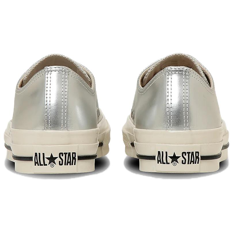 Converse All Star Squaretoe Sv Ox Versatile Comfortable Durable Low-Top Skate Shoes Unisex sneaker Silver 31315830