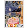 La Dolce Vita Wandposter Druck Für Schlafzimmer Wohnzimmer Heimdekoration Italien Küstenlandschaft Leinwandbild Zitrone Orange Wandkunst