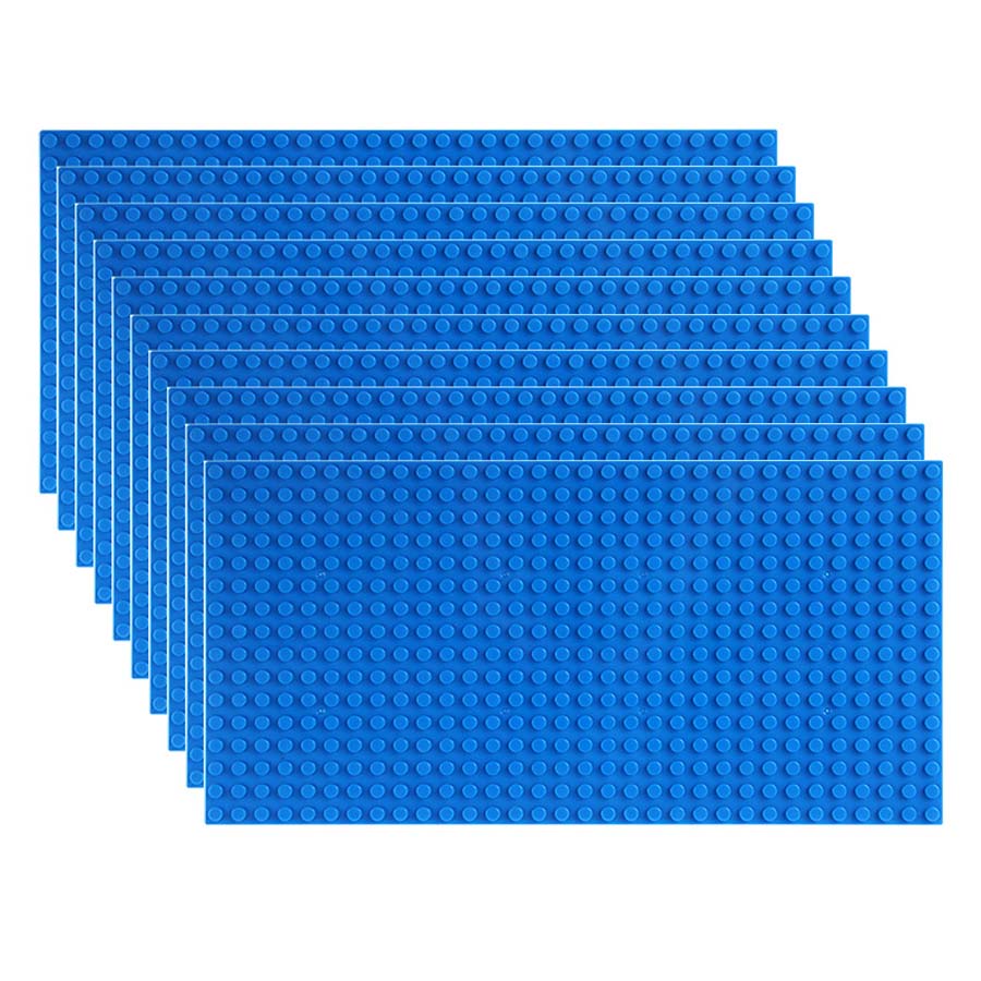 10pcs16x32 Dots Timeless Base Plates DlY Plastic Blocks Baseplates CityDimensions Building Blocks Figures Construction Playthings