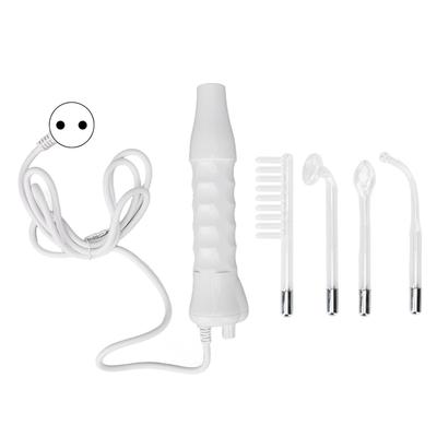 4pcs Skin Therapy Wand High Frequency Mite Removal Acne Treatment Facial Electric Therapy Wand EU