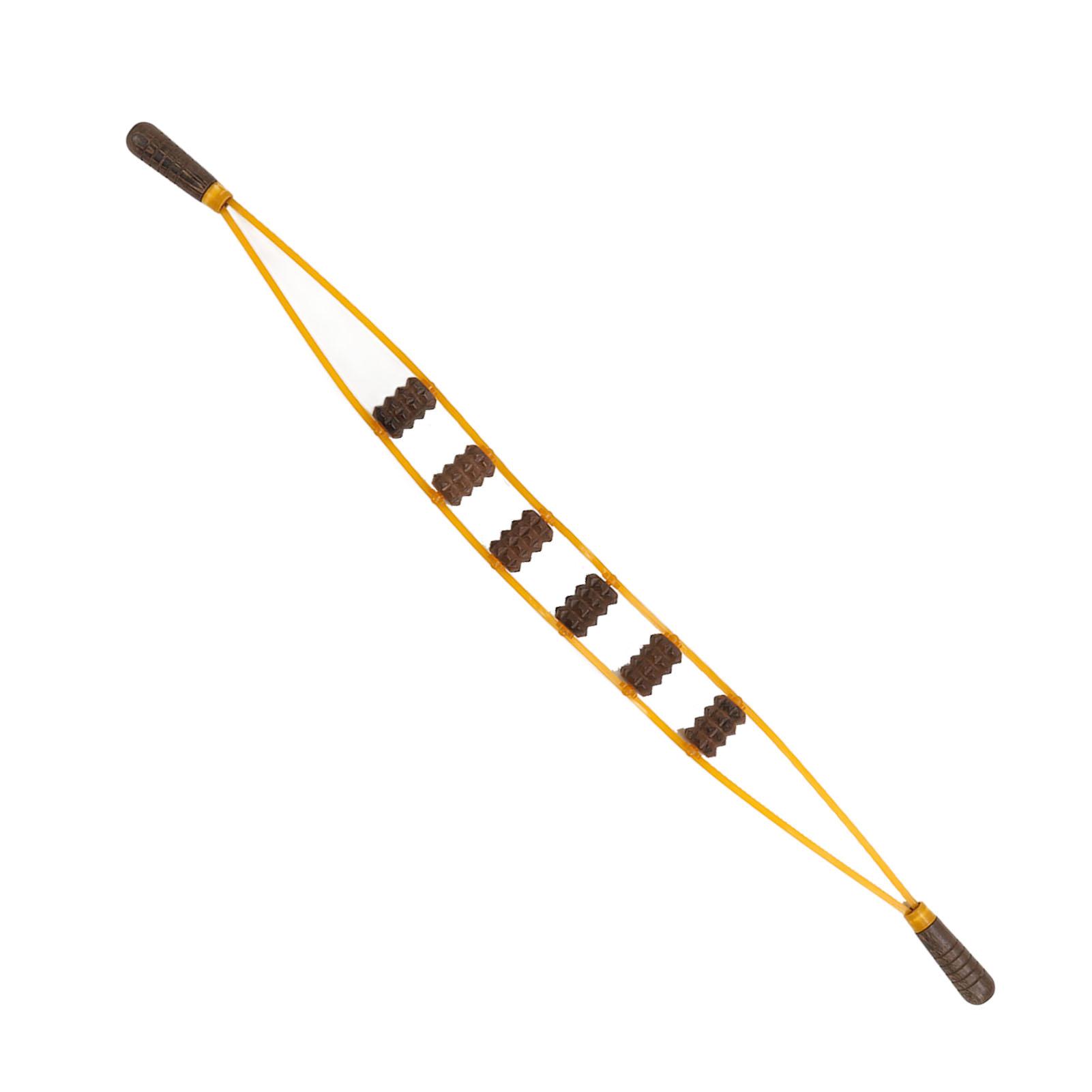 Деревянный ручной массажный ремешок для релаксации лимфодренажной роликовой веревки — фото 4