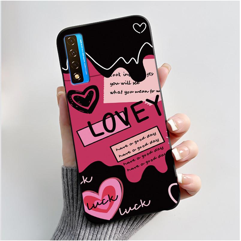 Casing For TCL 20 20S 20 Pro 5G 20L Plus 20L+ Case Luxury Dragon Cute Cool Boys Girls Black Soft Silicone Phone Case Back Cover