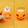 Halloween Pumpkin Ghost Squeeze Toy Soft Pinch Squish Gadget Stress Relief Vent Novelty Party Decor Relaxation Gift