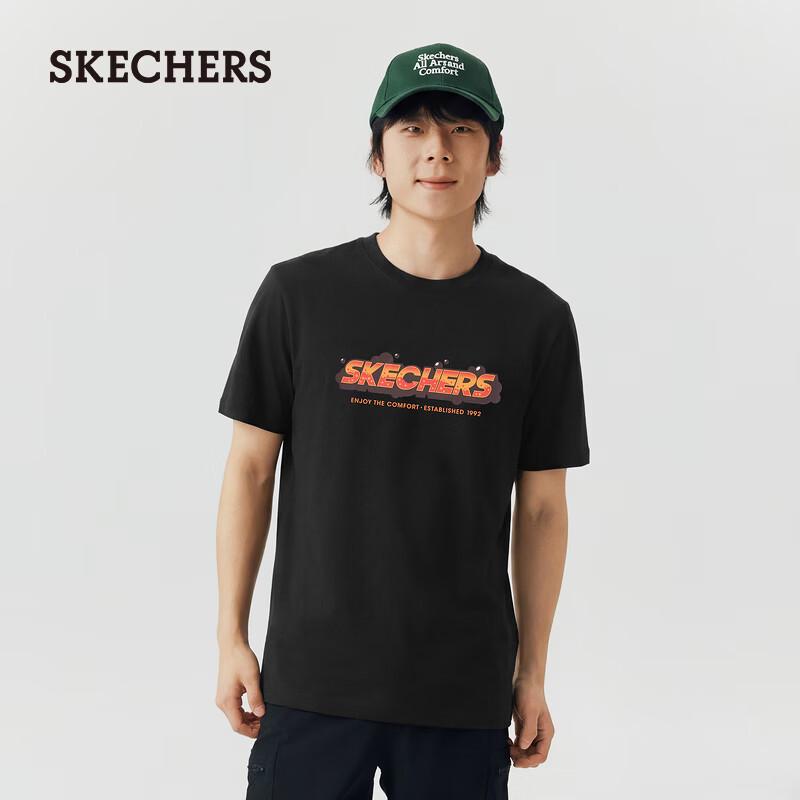 Skechers Unisex Cotton Short Sleeve T-Shirt