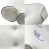 Bathtub Head Pillow with Suctions Cups Cloth Accessories Neck Support Cushion Non-Slip Headrest Cushions Washroom Using