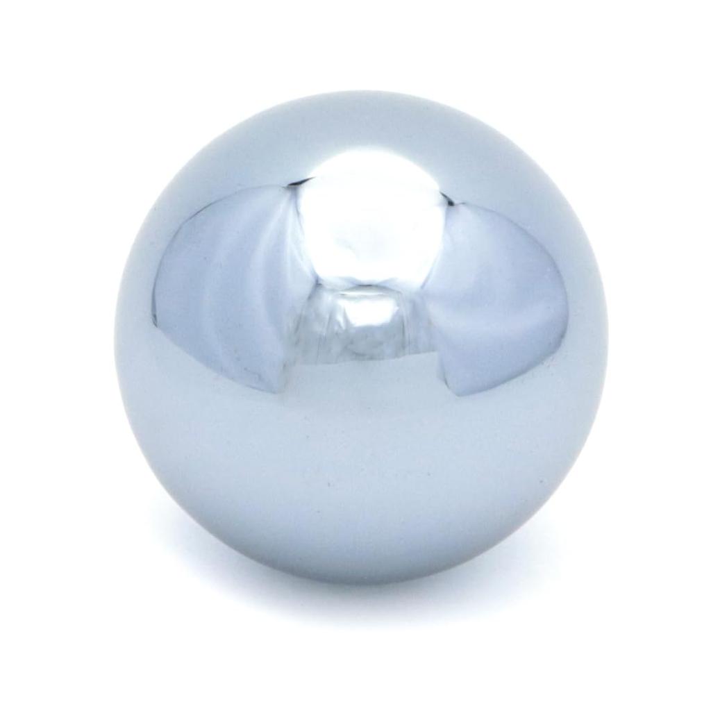 Terahertz Round Diameter with Glossy Mirror High Natural Stone That Can Be Submerged In the Power Ornament [GOLD STONE] Ore, Ball, Approx. 50mm,