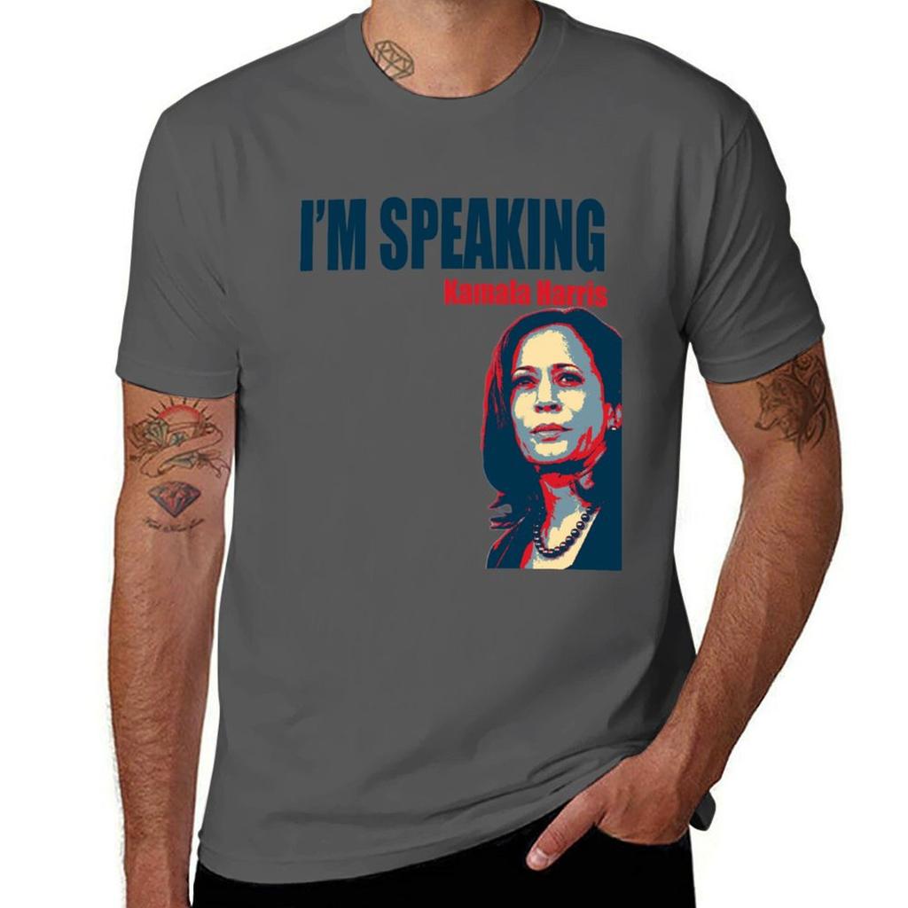 Im Speaking  Vp Debate 2020  Kamala Harris Tshirt Casual Graphic Print Tee