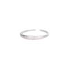Korean Style Matte Star Sterling Silver Ring - Women's Versatile Stacking Fashion