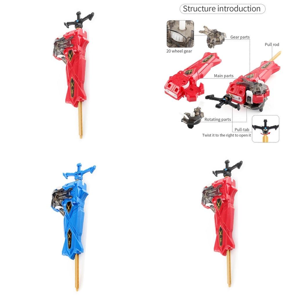 Solong4u Z Spinning Tops Launcher Grip Handle Beyblade Burst Gyro Access Kids Toy