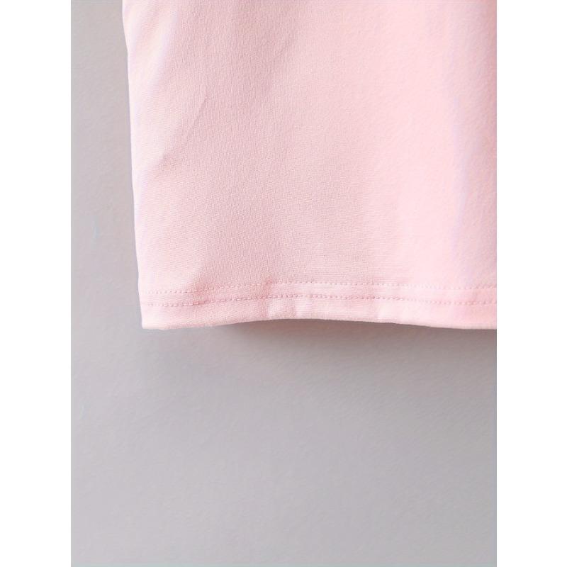 Tailles européennes Impression graphique Papillon T-shirts Créatifs Doux & Élastique Confortable Col rond Manches courtes T-shirt Hauts d'été pour filles