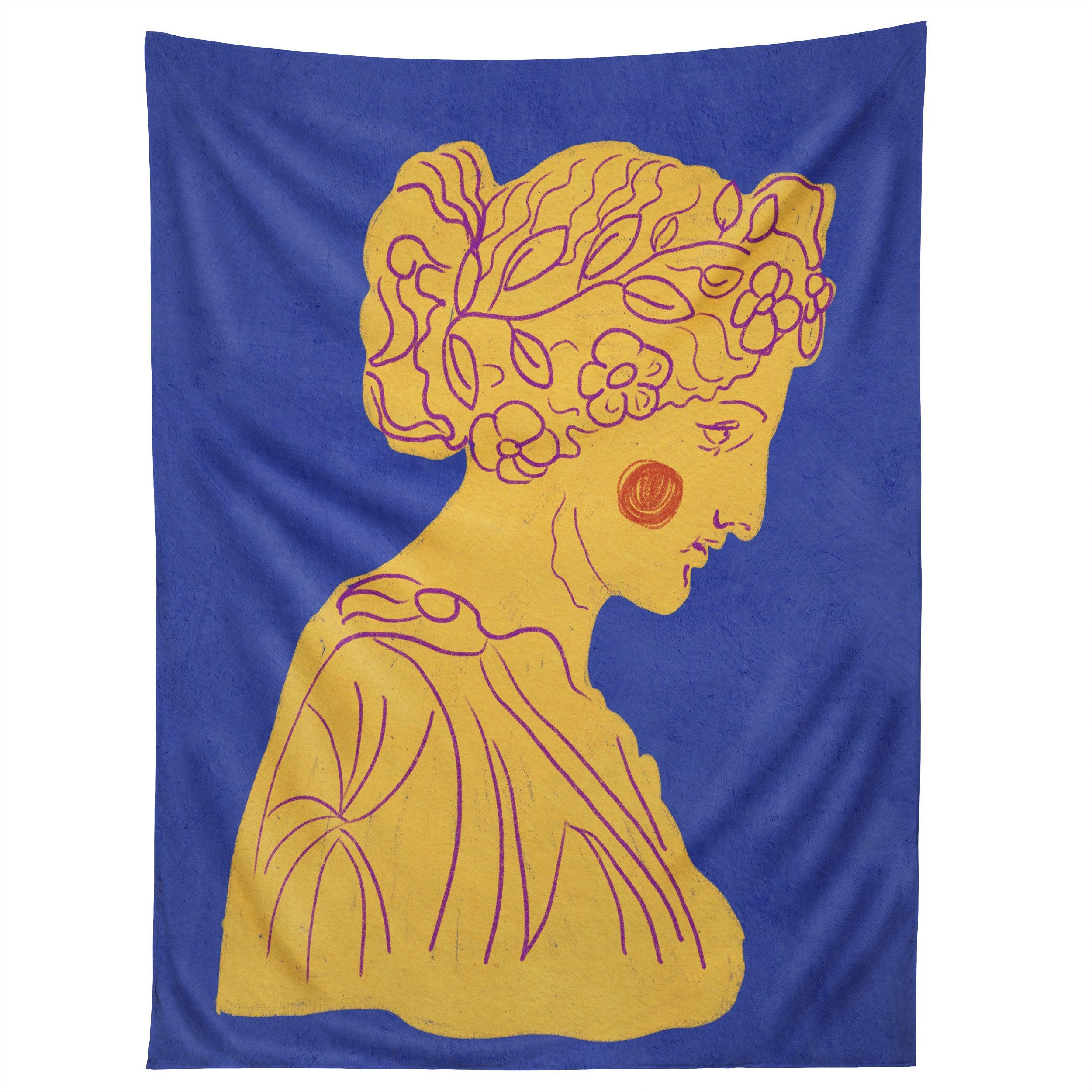 ANCIENT BEAUTY 3 tapestry 75x100