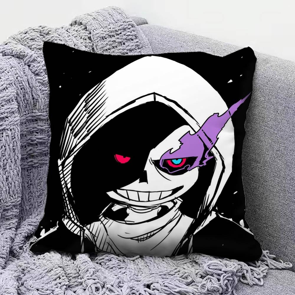 Classic Sans Undertale Game Cool Pillow Covers Home Sofa Cushion Covers and Aecorative Custom