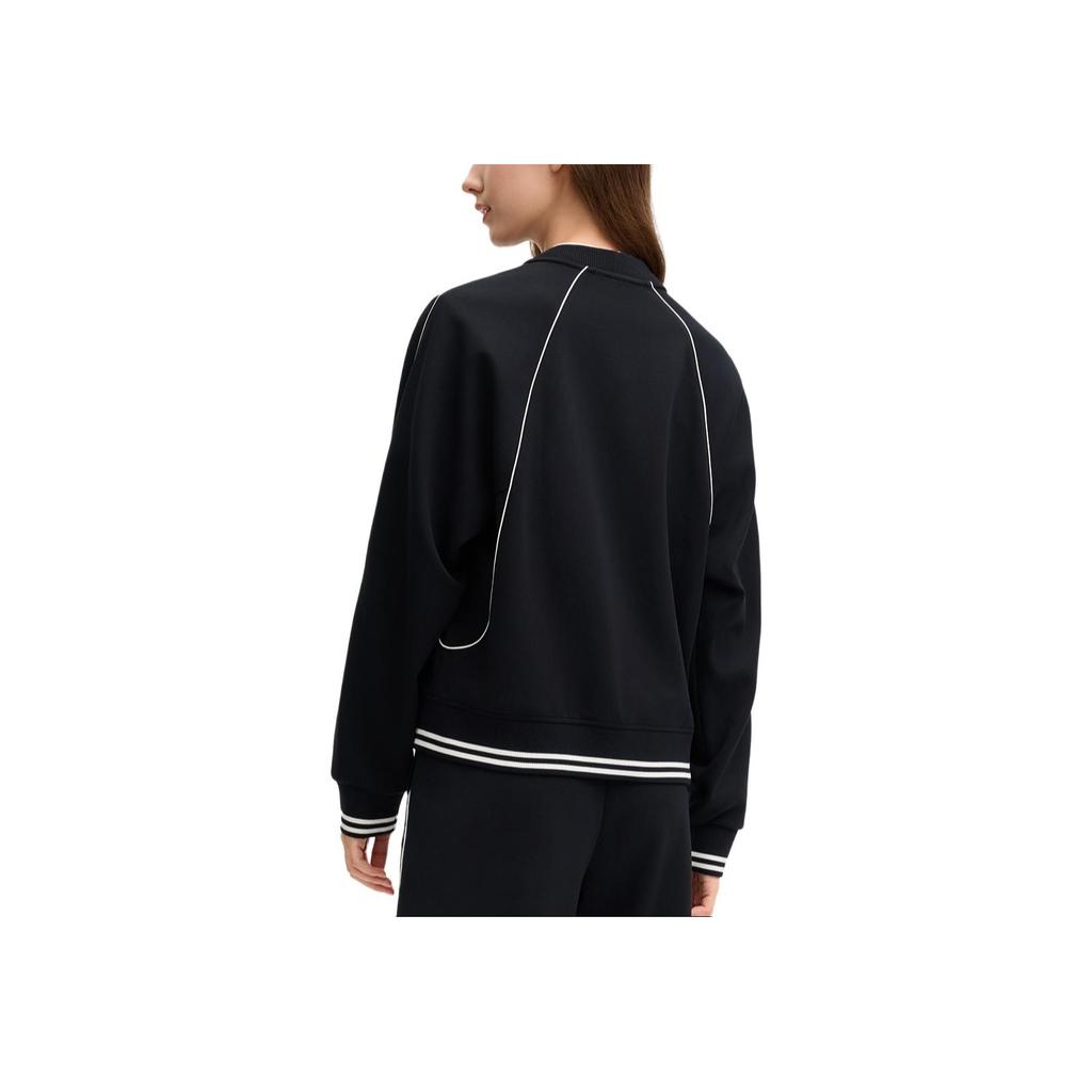 New FILA MILANO Collection 2025Q1 Coat Women's Jet Black F11W515502FBK
