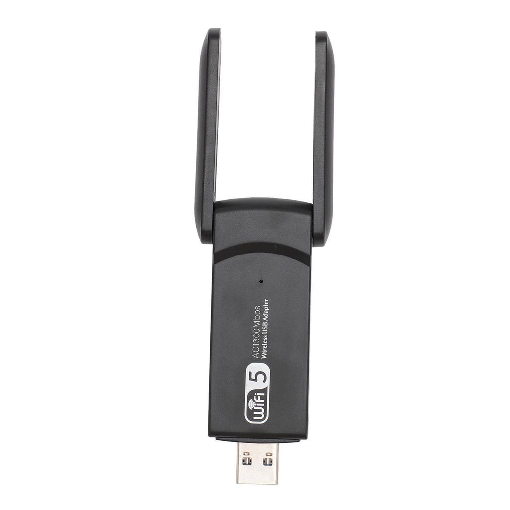 USB3.0 WiFi Adapter 2.4GHz 5GHz Dual 5Dbi Antenna WiFi Dual Band Network Adapter for Windows 11 10 for OS X for Linux