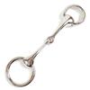 Great HERMES Scarf Ring Horsebit Silver Women Used