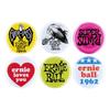 ERNIE BALL 4009 Assorted Set of 6 Button Badges [Authentic] Buttons,