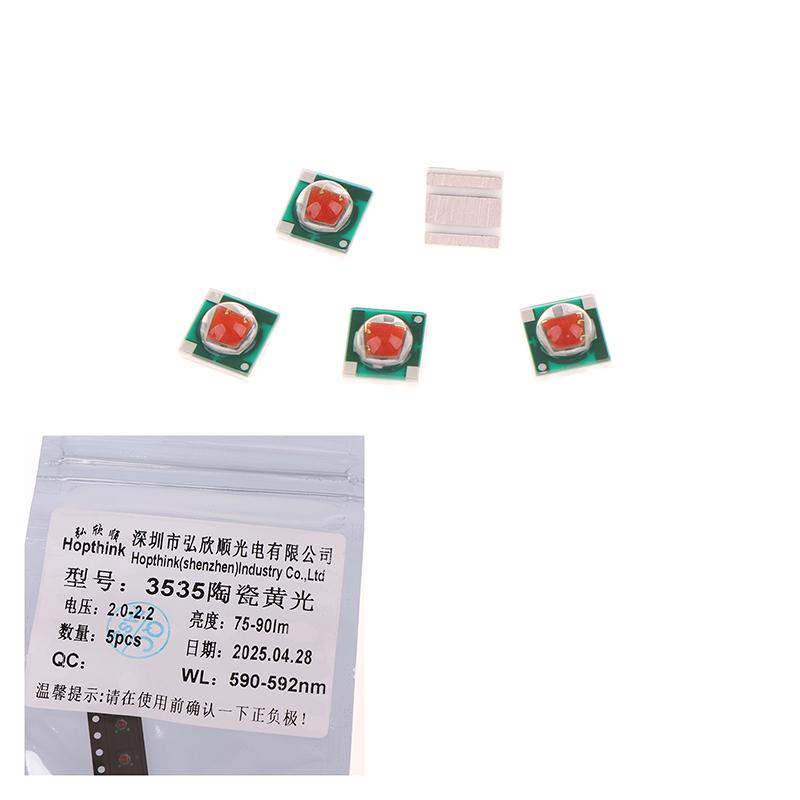 5/10 Buc Diode Emițătoare de Lumină Pcb Pentru Bec DIY Margele Luminoase Led Smd 3535 Cipuri 1-3W 3V Margele Lumină Alb Cald Montare