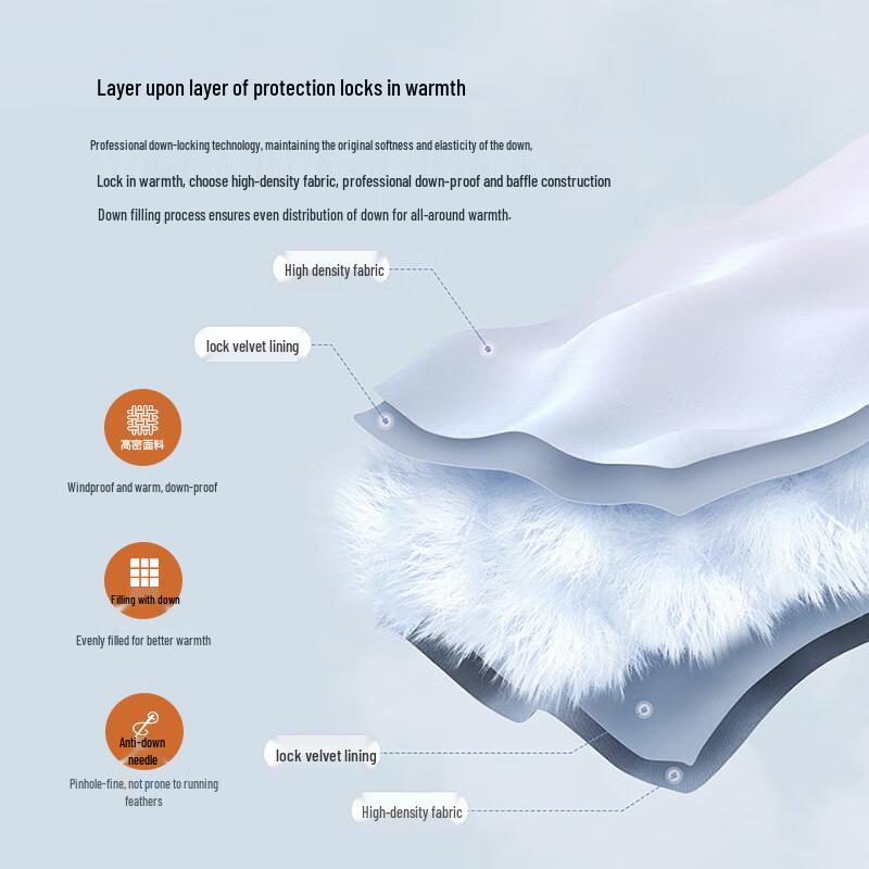 U.S. Polo Assn. Women's Baseball Collar Duck Down Jacket