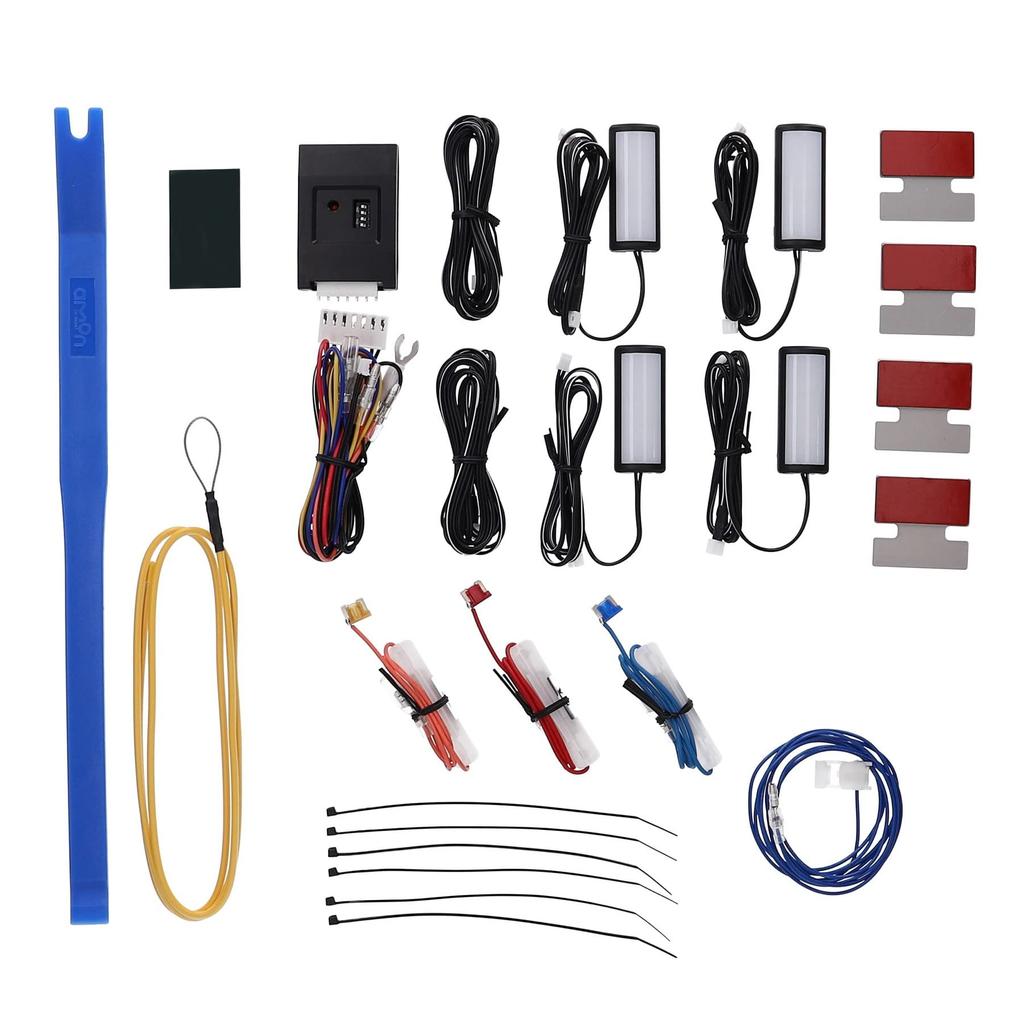 Online LED Footlight Kit for Front and Rear Seats FB000 for [Amon Exclusive] (Blue) Noah/Voxy/Esquire (ZWR80/ZRR80)