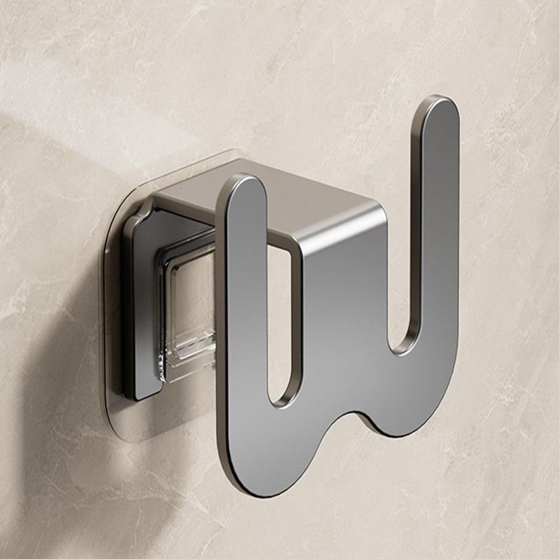 

1 шт. Без сверления Аккуратное хранение в спальне Сушилка для обуви Тапочница Полка для ванной Крючок для тапочек Сливной лоток для туалета Настенный серый