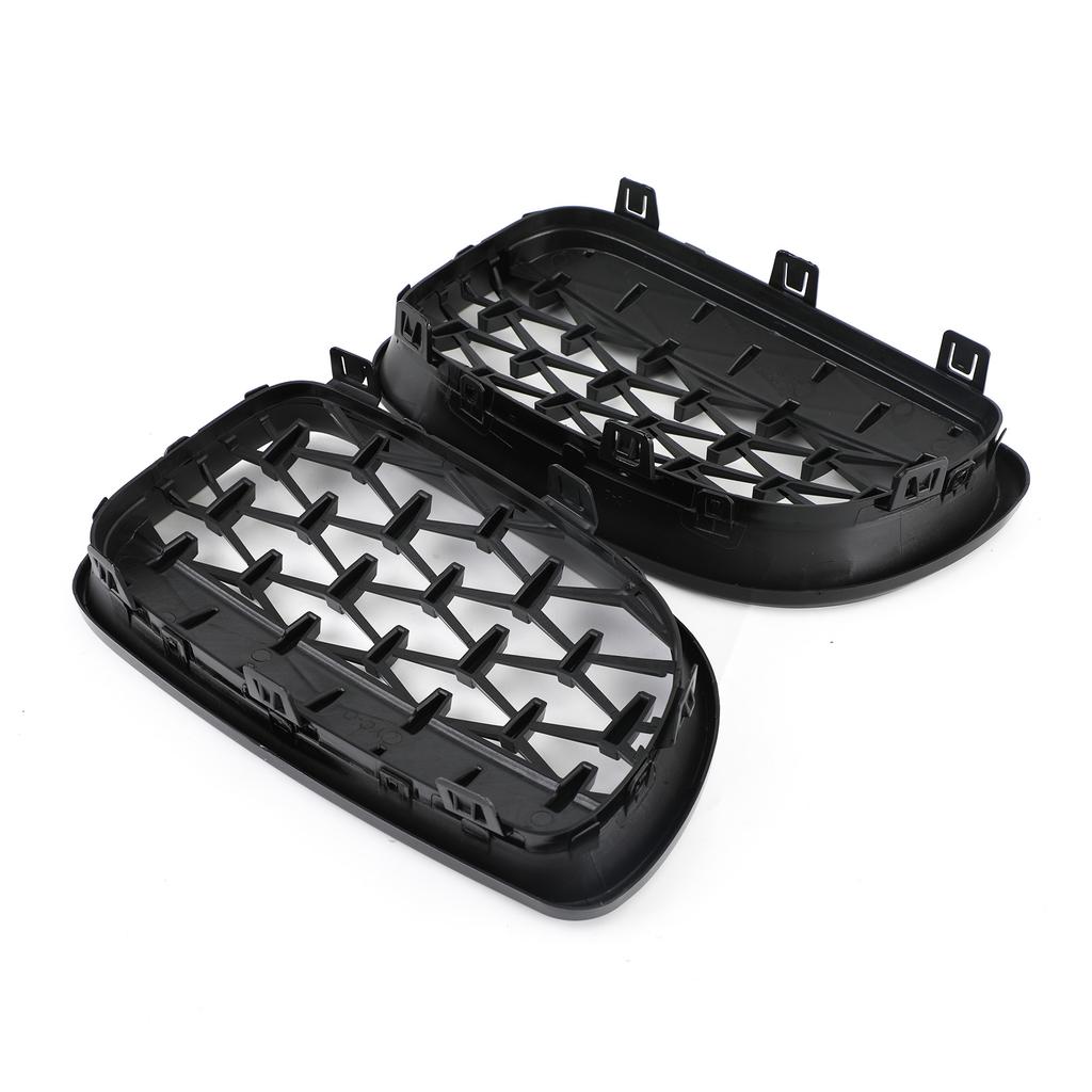 Meteor Black Front Grille Fit BMW 1 Series E81 E87 E82 E88 128i 135i 2008-2012