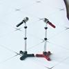 1Pcs Doll House Decoration 1/12 Dollhouse Accessories Miniatures Simulation Mini Alloy Microphone With Stand Model Toy
