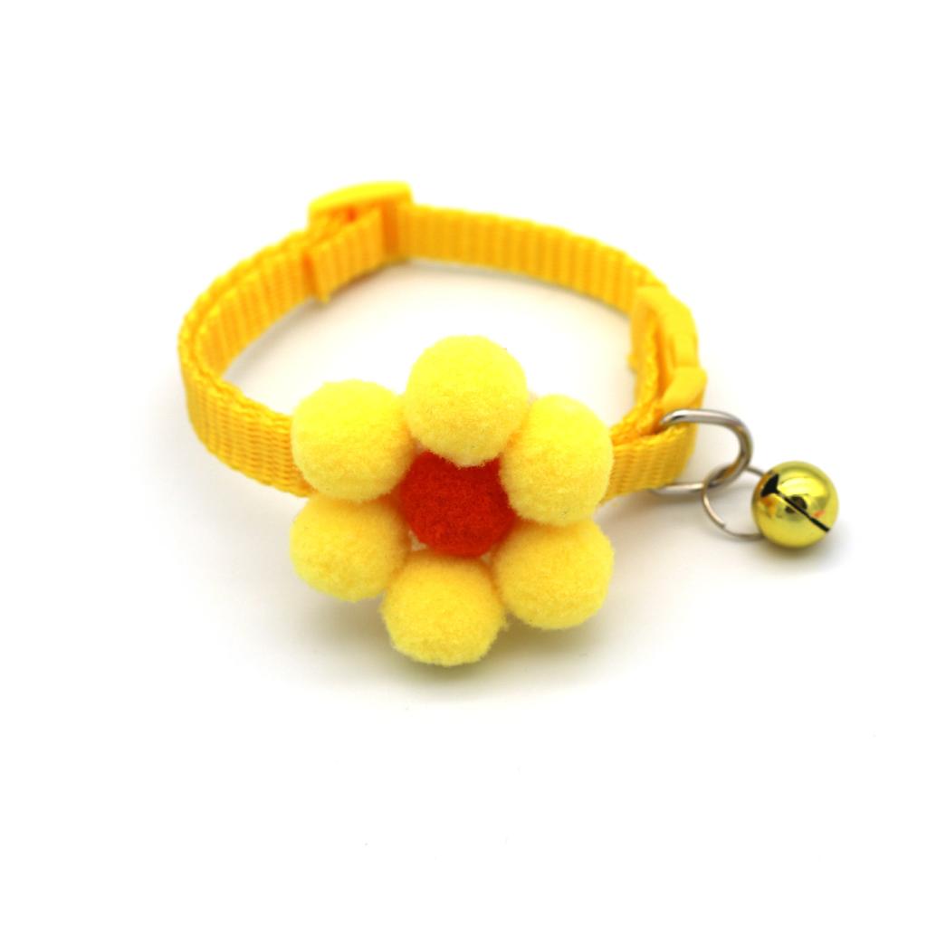 1 Stück Niedliches Katzenhalsband Kleiner Welpe Katzenhalsbänder Schleife Kätzchen Katzenhalsband Schleife Halskette mit Glöckchen für Hunde Chihuahua Haustierbedarf