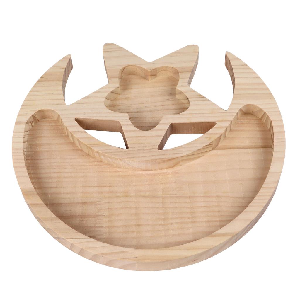 Wooden Crystal Tray Decorative Multifunctional Crystal Holder Display Dish for Stones Essential Oil Jewelry