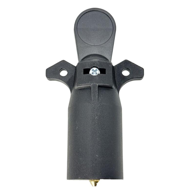 Tester di segnale per rimorchio RV a 7 pin per trattore, camion, furgone, Tester per spina di rimorchio a 7 vie per diagnosi, Spina con pin adattatore rotondo