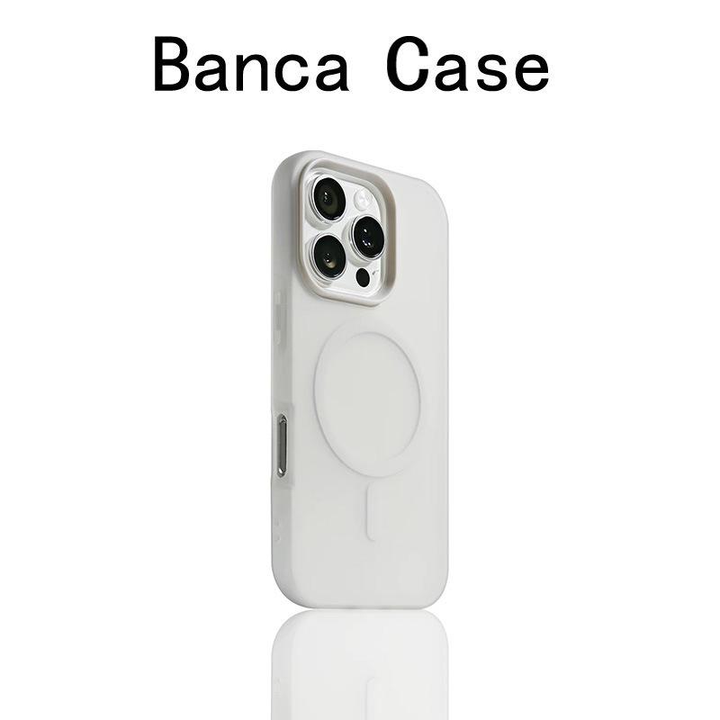 Cross-border popular iPhone16 jelly magnetic suction hard case, suitable for Apple 1514 matte 17Pro anti-drop mobile phone case iPhone17